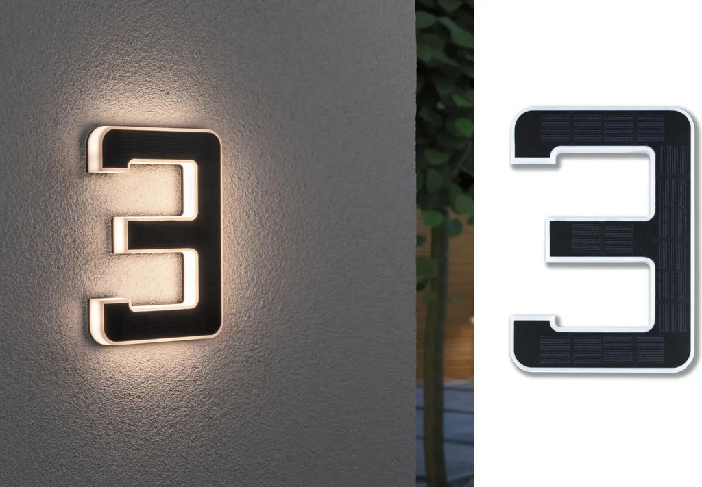 Numero Civico 3 Solare Paulmann 79844 IP44: Analisi Tecnica LED