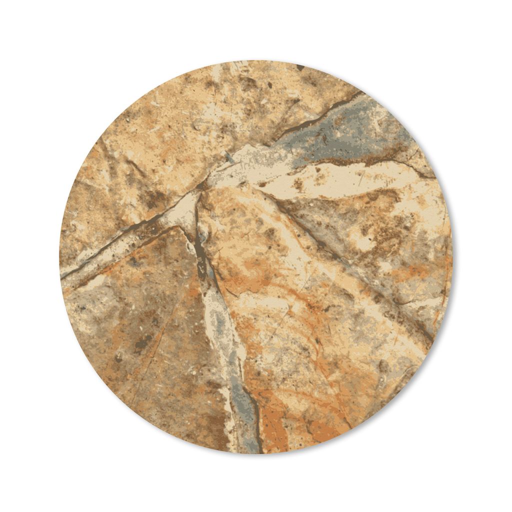 MuchoWow Mauspad Mousepad Alte Steinstruktur 50x50 cm - Mousepads - Maus Mat - Pad - Mausunterlage - Vinyl
