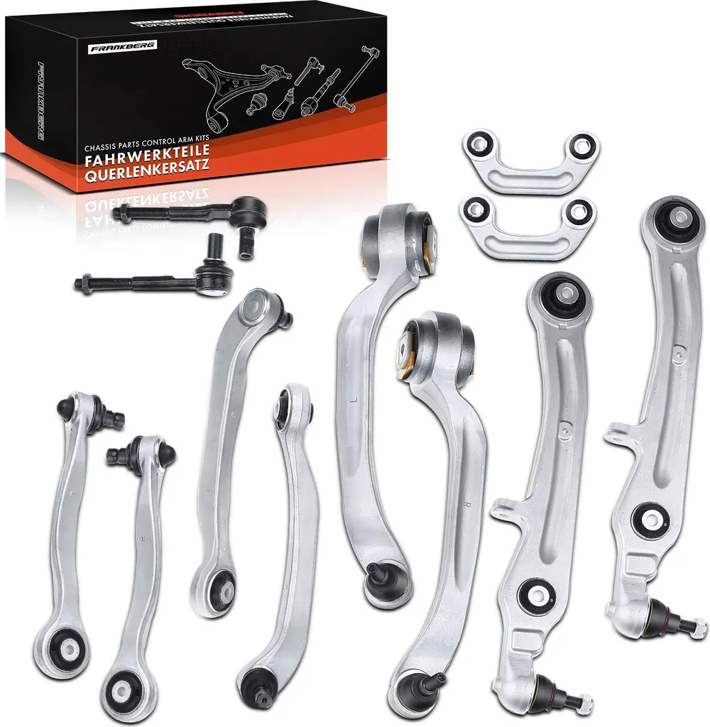 Kit Bras de Suspension Frankberg pour Audi A8 D3 2002-2010 Essieu Avant