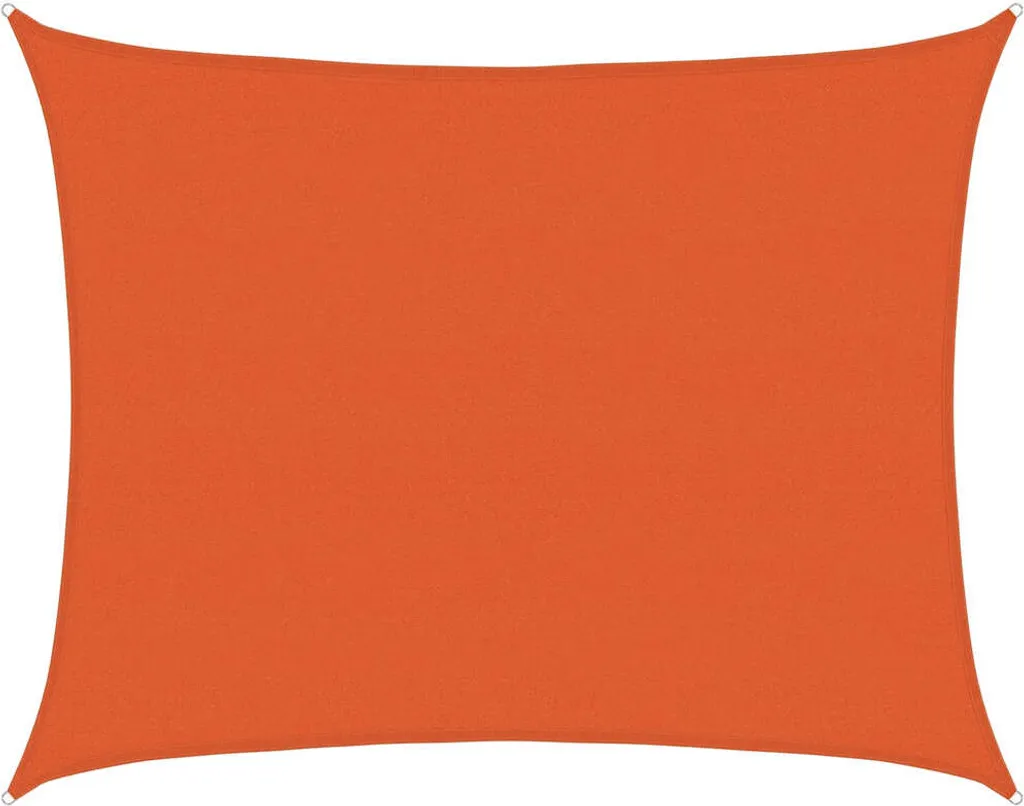 Occasione Tenda Vela 6x8 m HDPE | Protezione Solare Arancione 160 g/m²