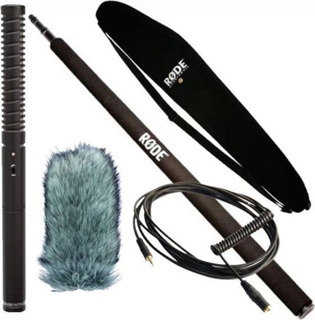 Rode NTG-2 - Deadcat - VC1 Kabel - Boompole und Bag