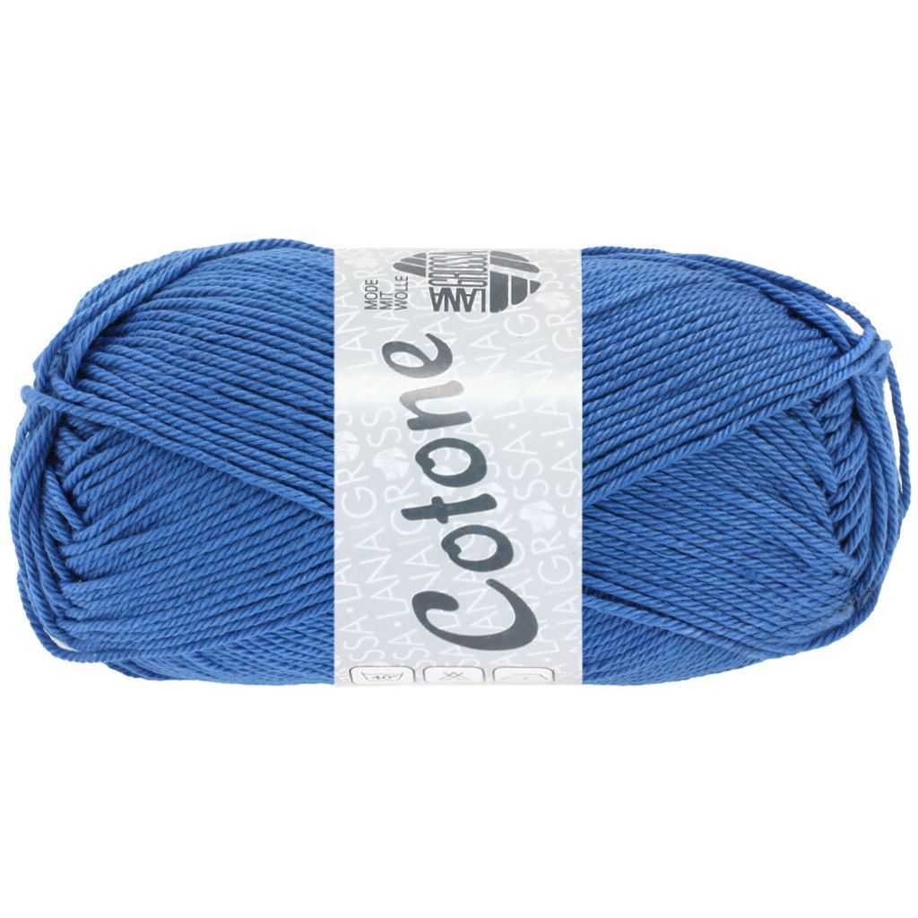 Lana Grossa - Cotone 0011 blau Produktbild 