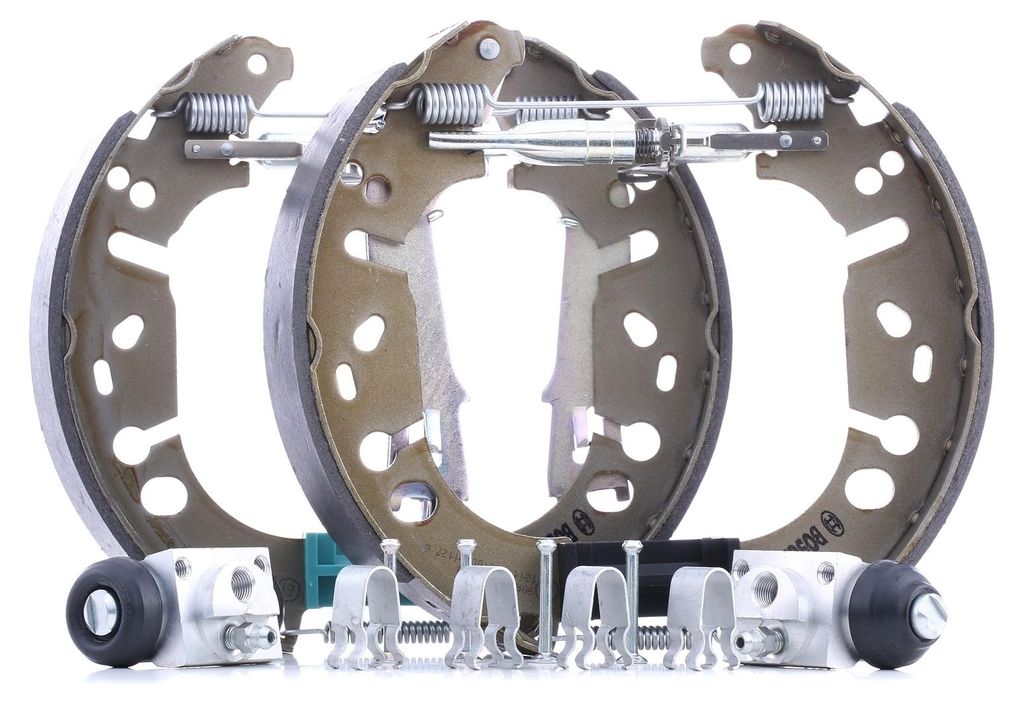 BOSCH Bremsen Set Bremsbackensatz Hinten für OPEL Corsa D Schrägheck (S07) 0 204 114 669