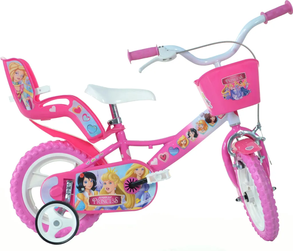 Vélo 12 pouces Princesse : fini les crevaisons pour débuter en vélo