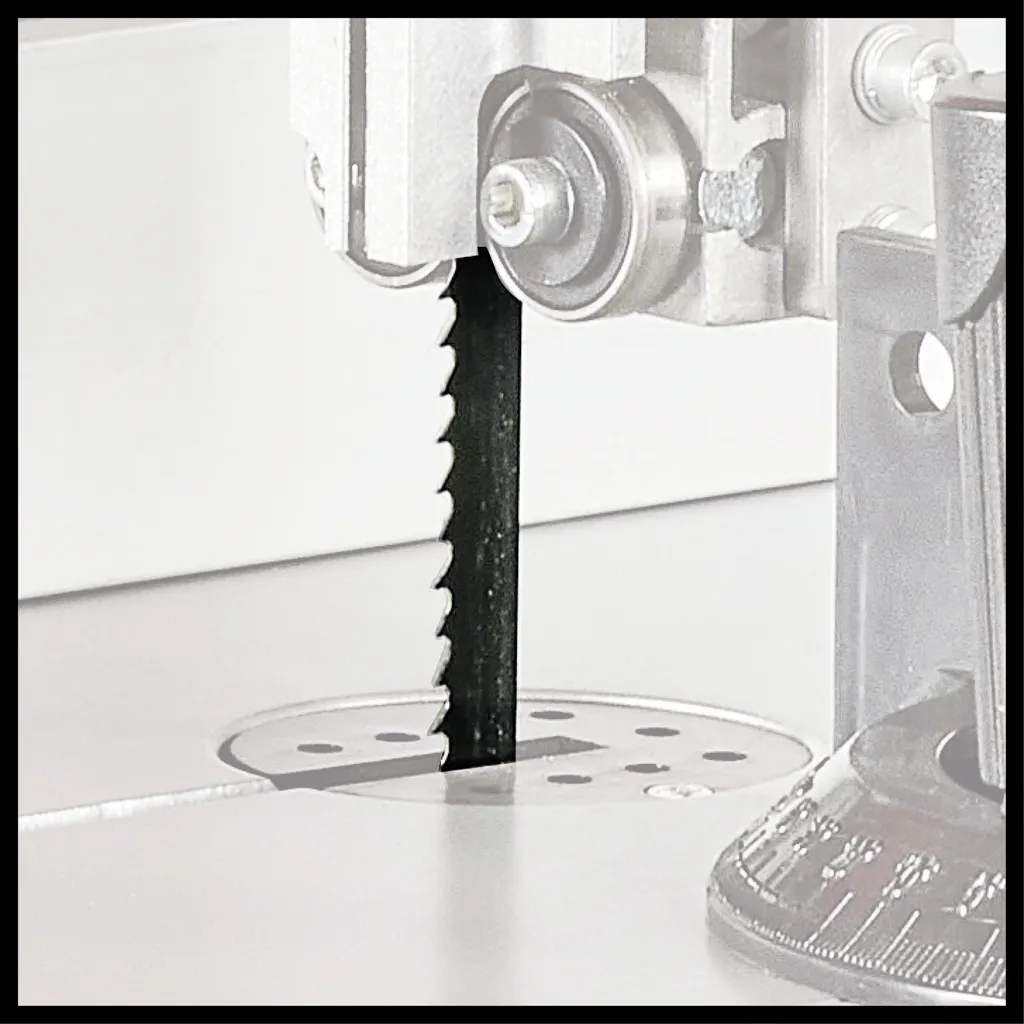 Scie à ruban TC-SB 245 L Einhell avec table inclinable et éclairage LED intégré - 10