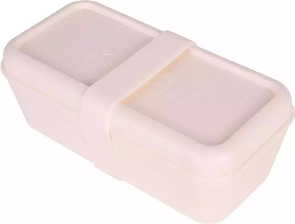 Beigefarbener Lunchbehälter mit Trennwand, 0,75 l, MILAN