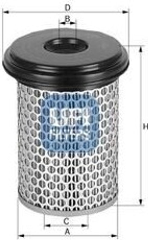 Luftfilter UFI 27.839.00 Filtereinsatz