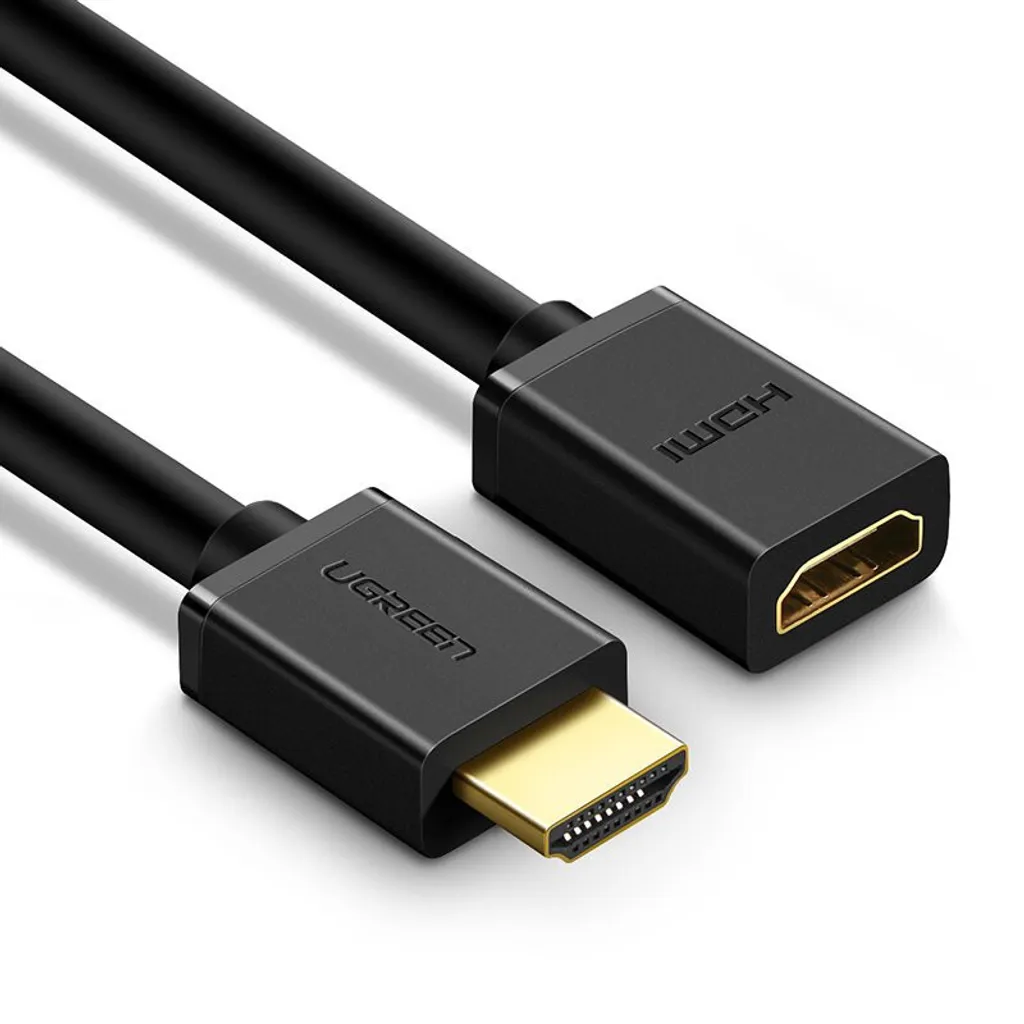 Cavo HDMI Prolunga 1m Ugreen HD107 Nero - Supporto Full HD 3D 4K - 8