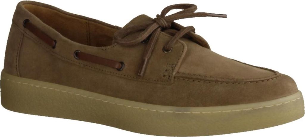 Gabor 8334214 - Damenschuhe Bequeme Schnürschuhe, Braun, leder (samtchevreau/lammnappa)