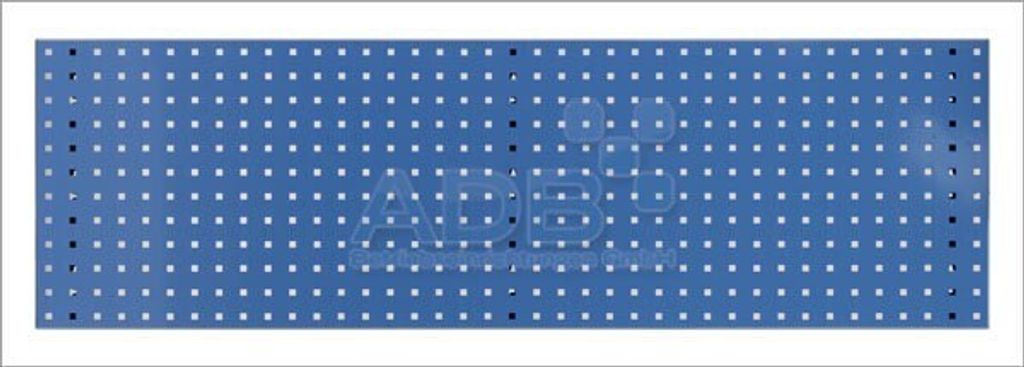 Lochwand, L1482 x B456 mm, Lichtblau (RAL 5012)
