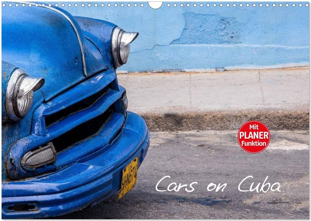 Cars on Cuba (Wandkalender 2026 DIN A3 quer), CALVENDO Monatskalender