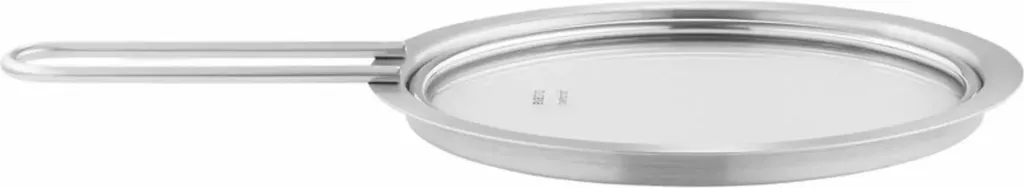 Coperchio Eva Trio 16 cm in Vetro e Acciaio - Design Danese Eva Solo