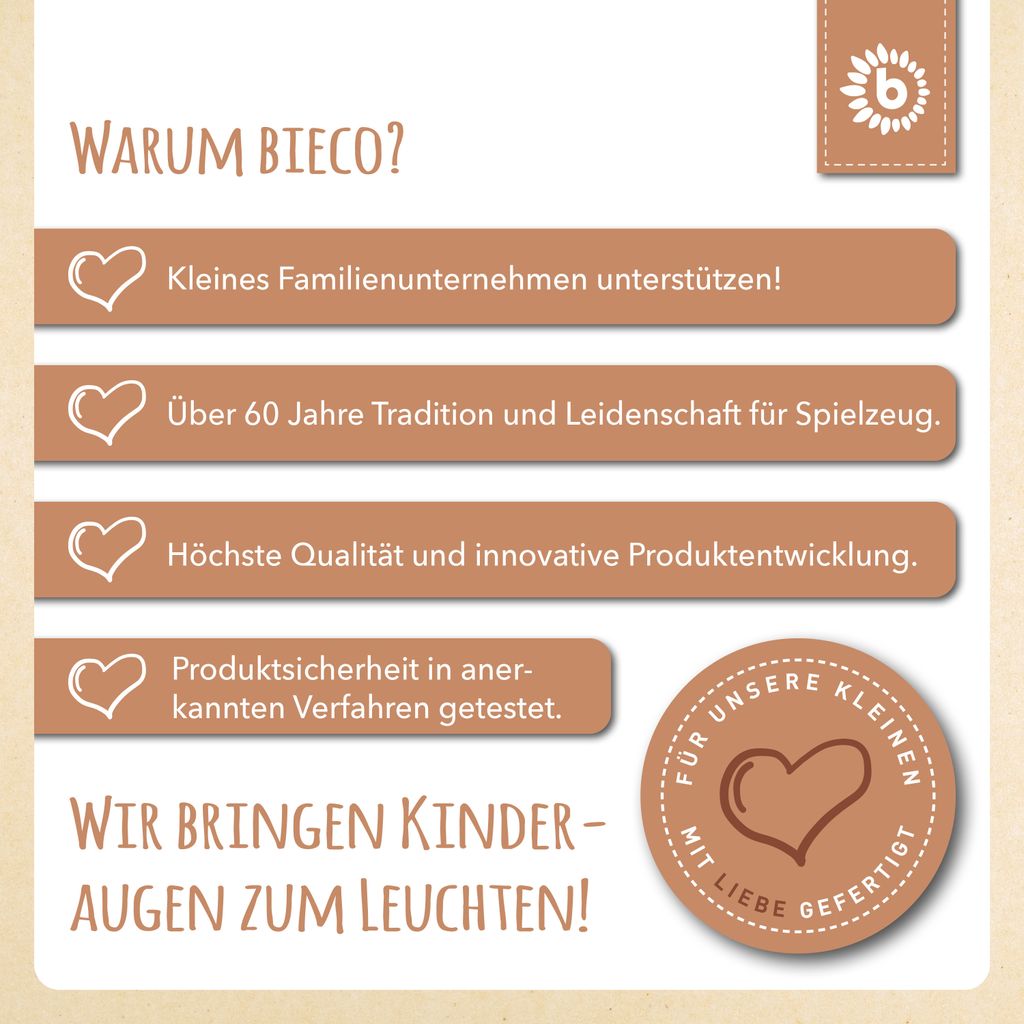 Bieco Plüsch Schaukeltier Pferd Calimero 60cm | Kinder Produktbild 7