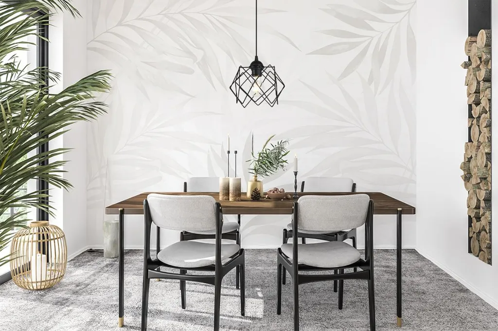 Lampadario Luxury Stella Campana Vetro Nero E27 | Eleganza Esclusiva - 3