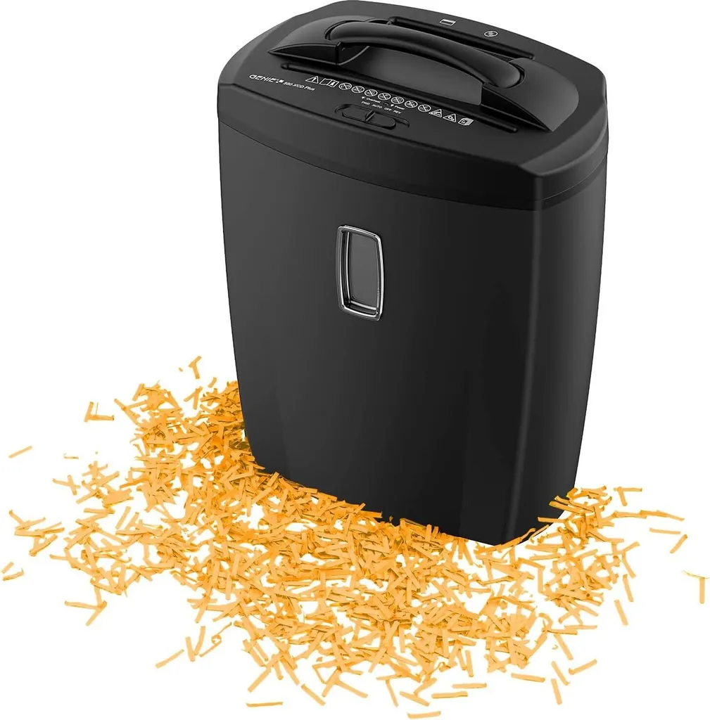 Destructeur de papier Genie 580XCD Plus idéal pour bureau et maison