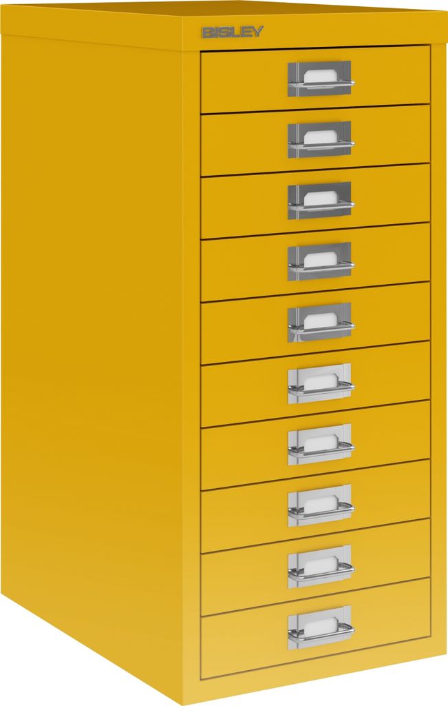 Bisley MultiDrawer Schubladenschrank - Farbe: Sunflower Produktbild 