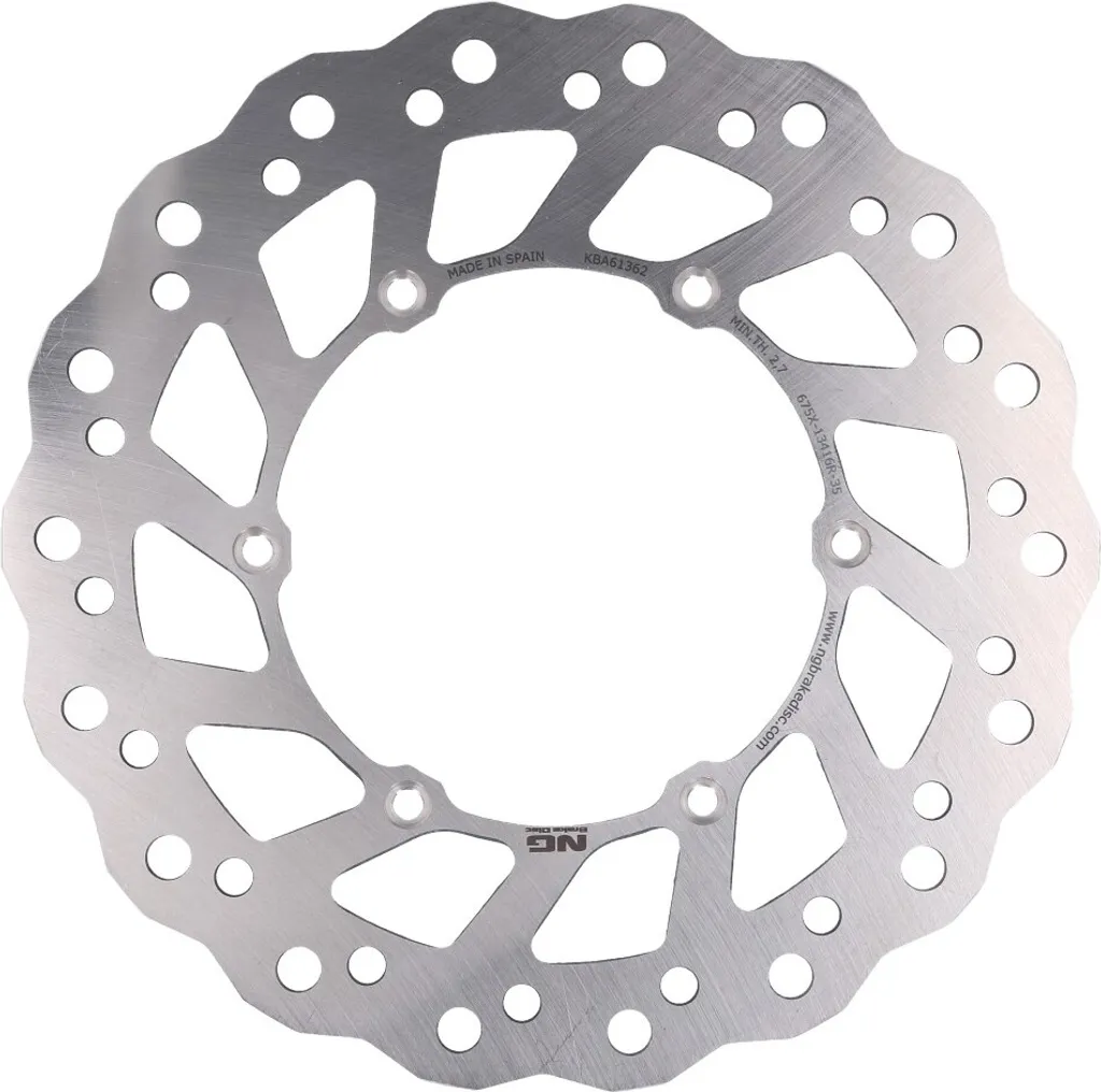Disque de frein avant pour Suzuki RMZ et Yamaha YZF, idéal Cross et Enduro
