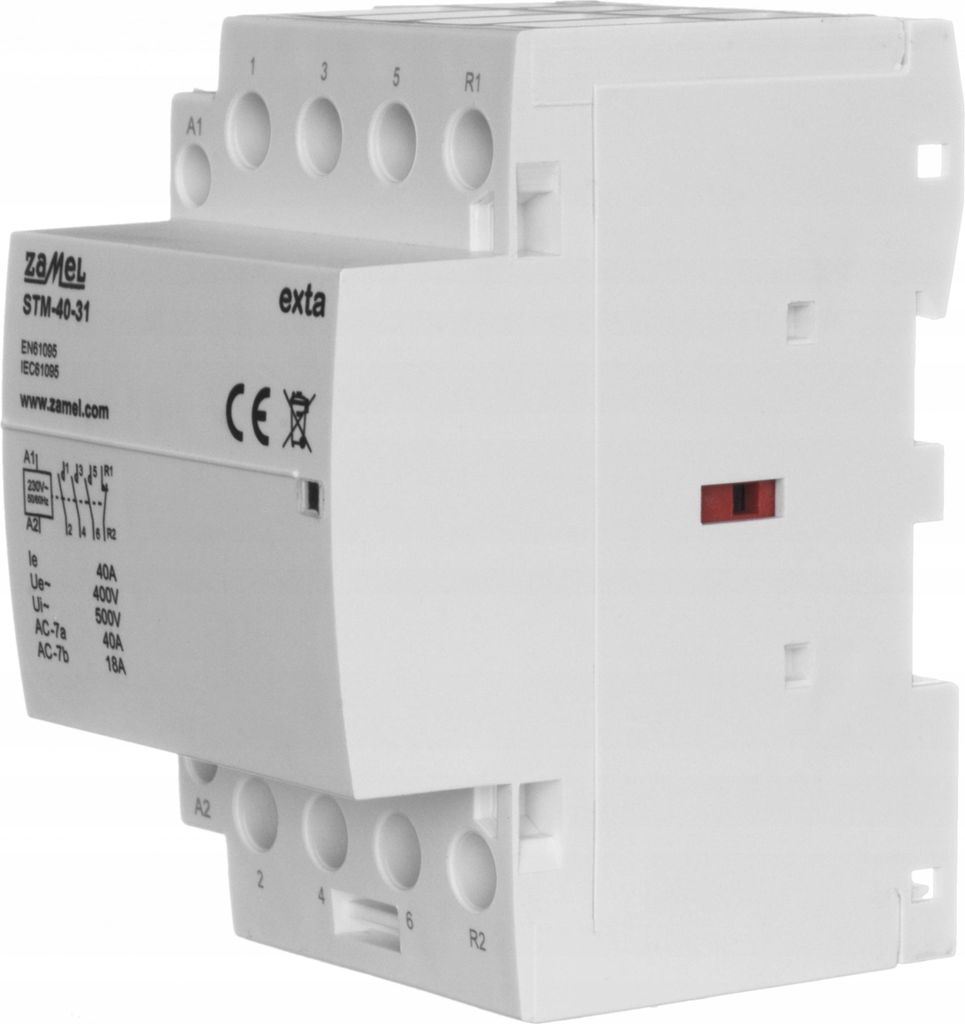 Modularschütz 230V 40A STM-40-31 3NO 1NC EXTA Schütz 40a Relais