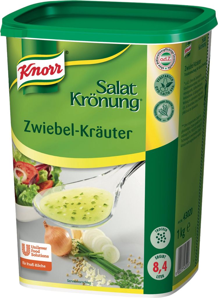 Knorr Salatkrönung Zwiebel-Kräuter 1000g