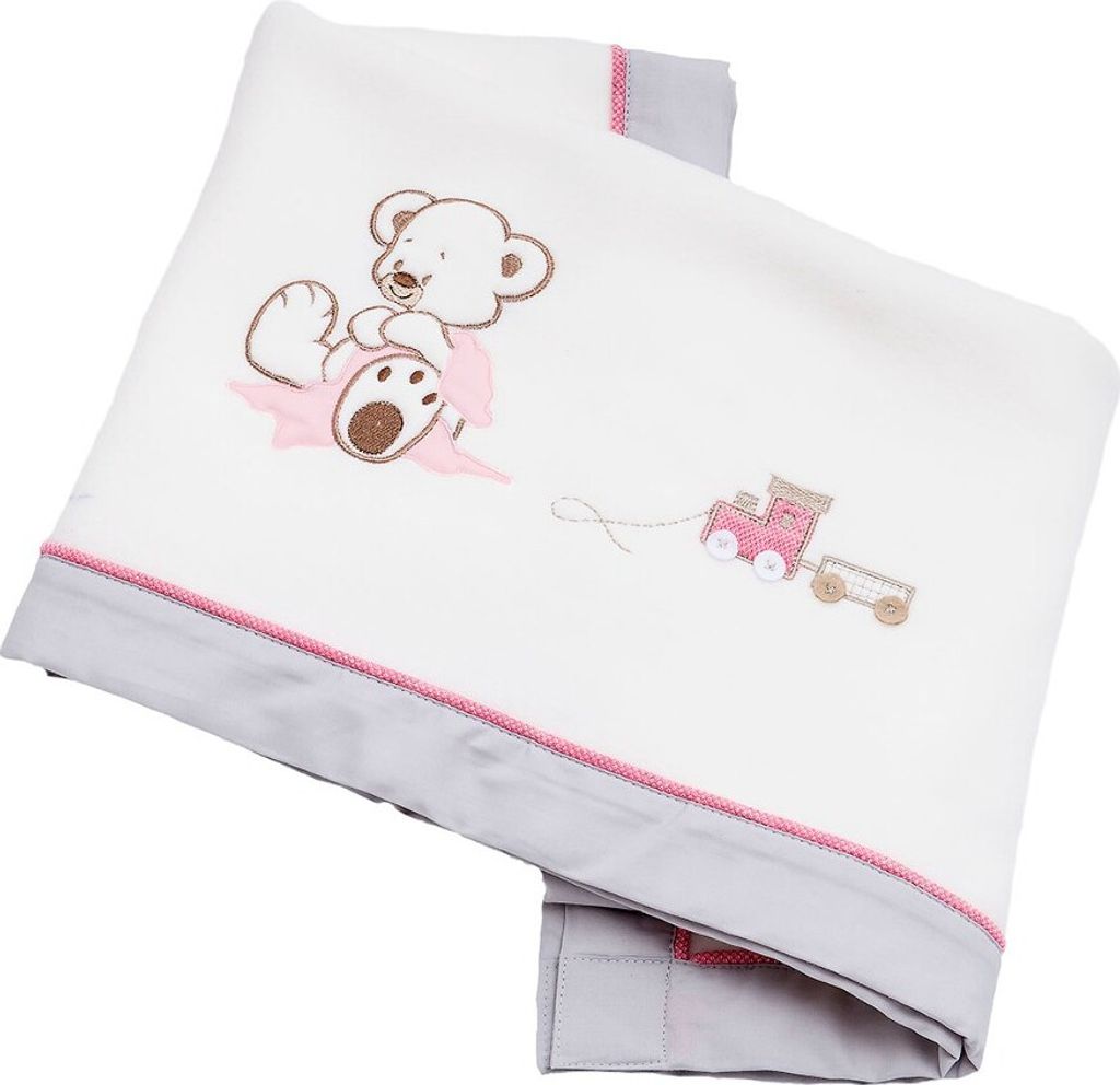 Be Be ́s Collection Fleece Decke 75x0 Oskar rosa 16.5