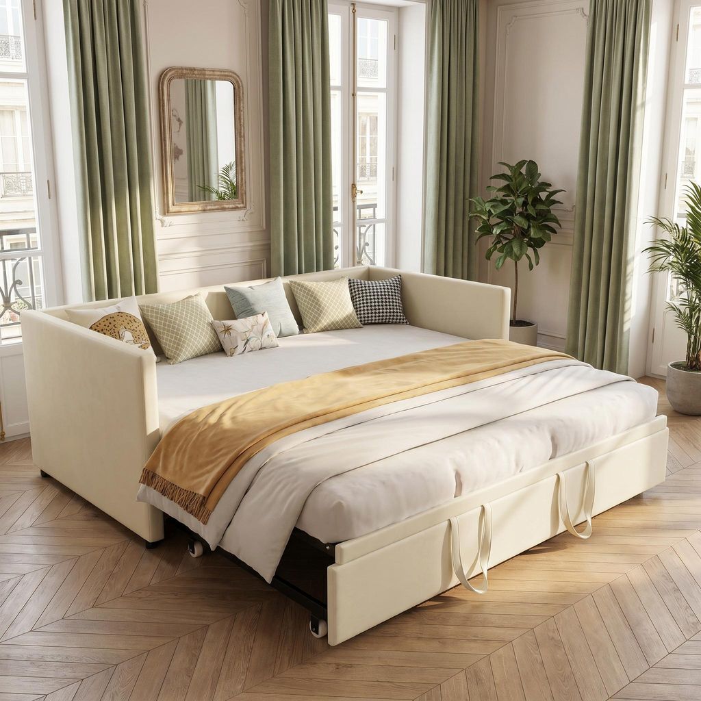 Divano letto INONEFT, 90/180 x 200 cm, divano letto Immagine del prodotto  Immagine generata dall'IA