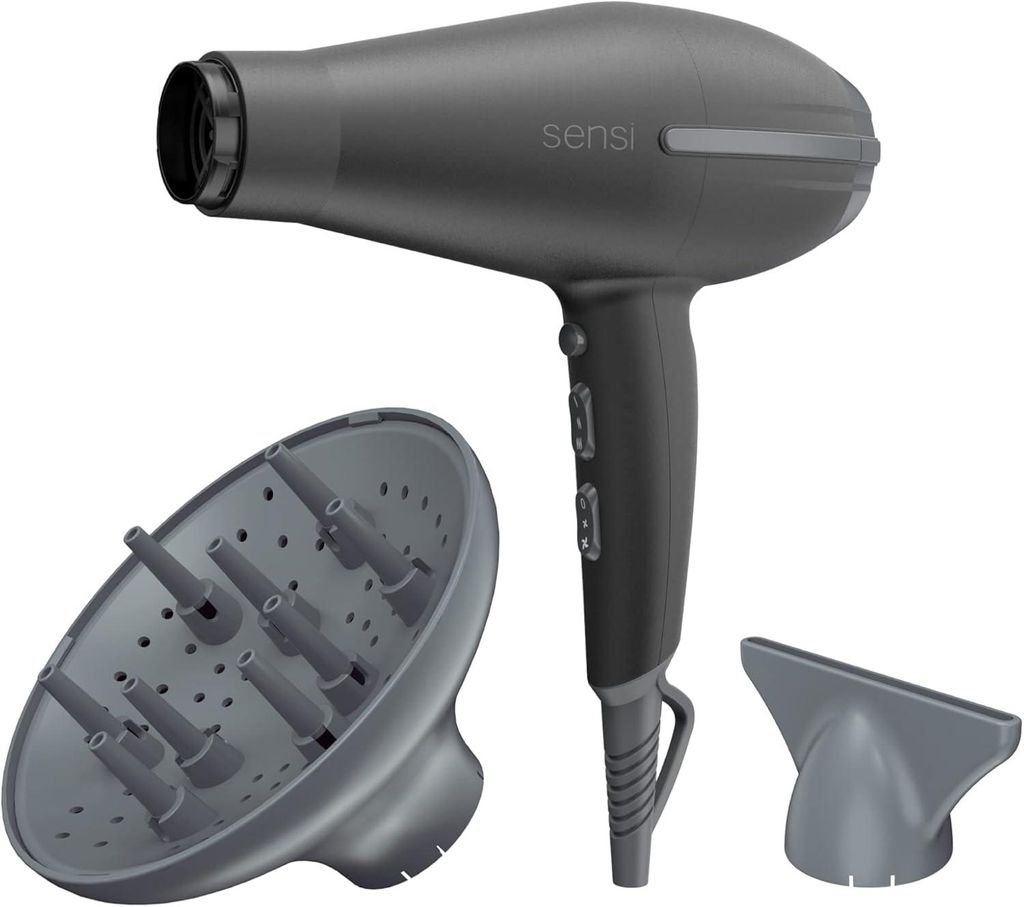 Haartrockner Professional Phon Tempo 5D Sensi - 2200 W Leistung - Innovative 5D Ultra Ozone Ion Protect - Maximale Pflege und Schutz des Haares