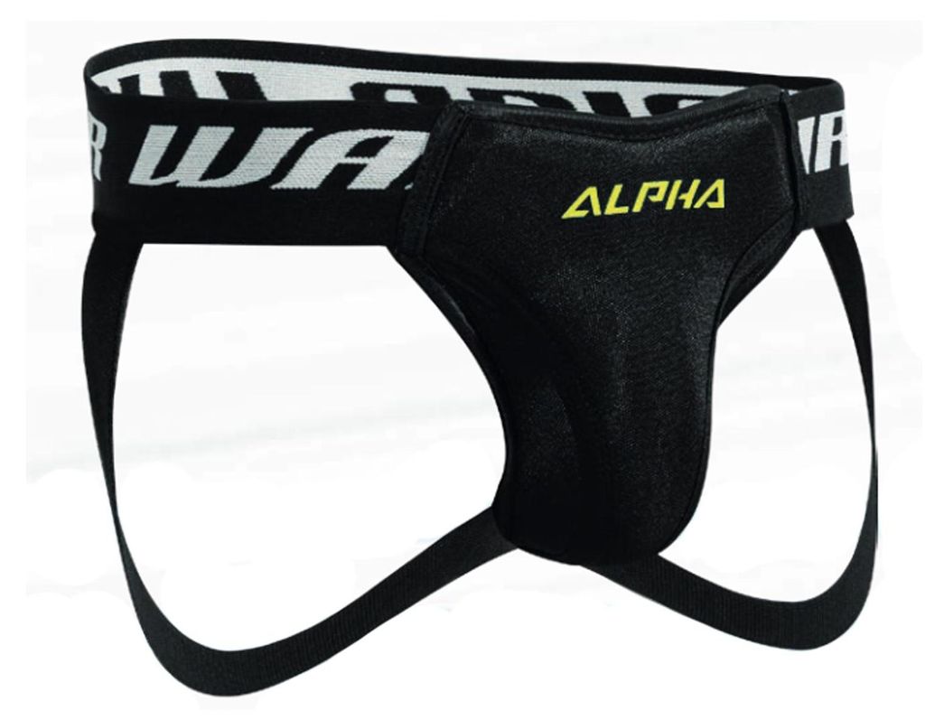 Warrior Alpha Senior Suspensorium Schwarz L-XL Frau Schwarz Produktbild 