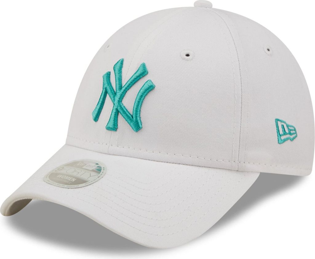New Era Women 9Forty Cap MLB New York Yankees white/aqua Produktbild 