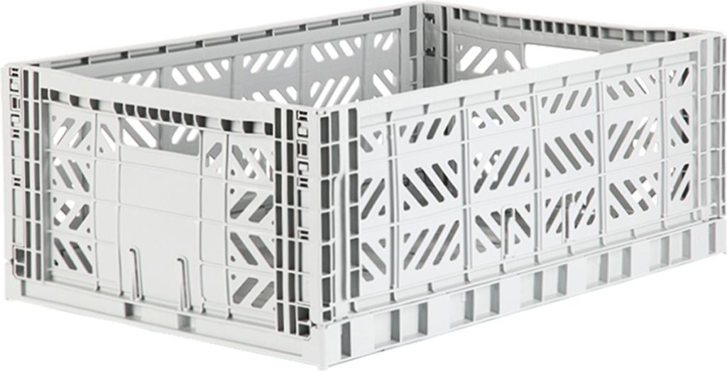 Aykasa Faltbox Klappbox LIGHT GREY hellgrau maxi