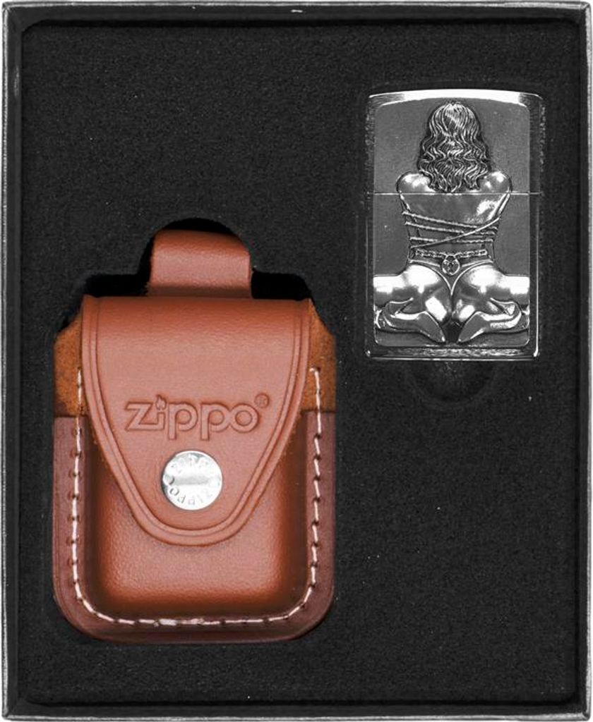 ZIPPO Feuerzeug GIRL Geschenkset Nr. 4
