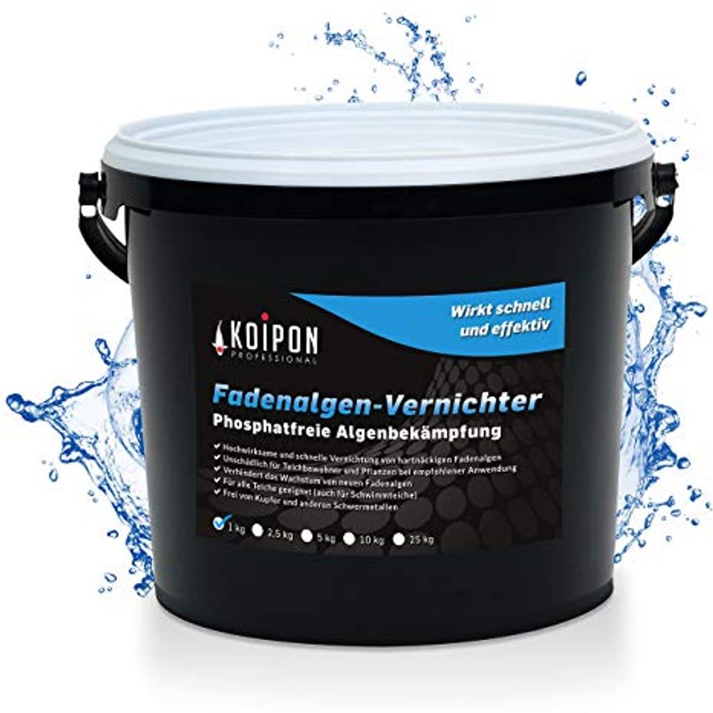 9,5 kg Phosphatbinder f Tripond Zeolith glasklares Wasser im Teich