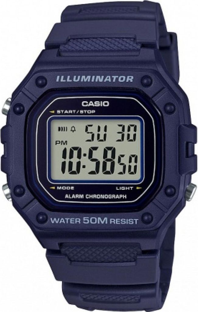Casio Digitaluhr W-218H-2AVEF Casio Collection Armbanduhr Image du produit 