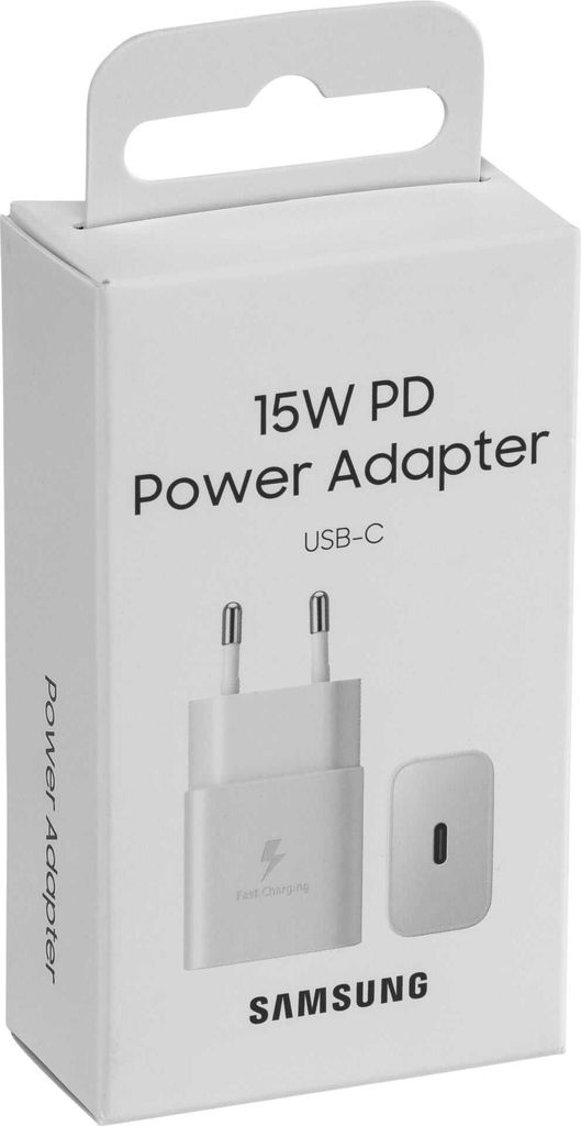 Samsung Galaxy Power Adapter USB Type C 15W blanc Image du produit 