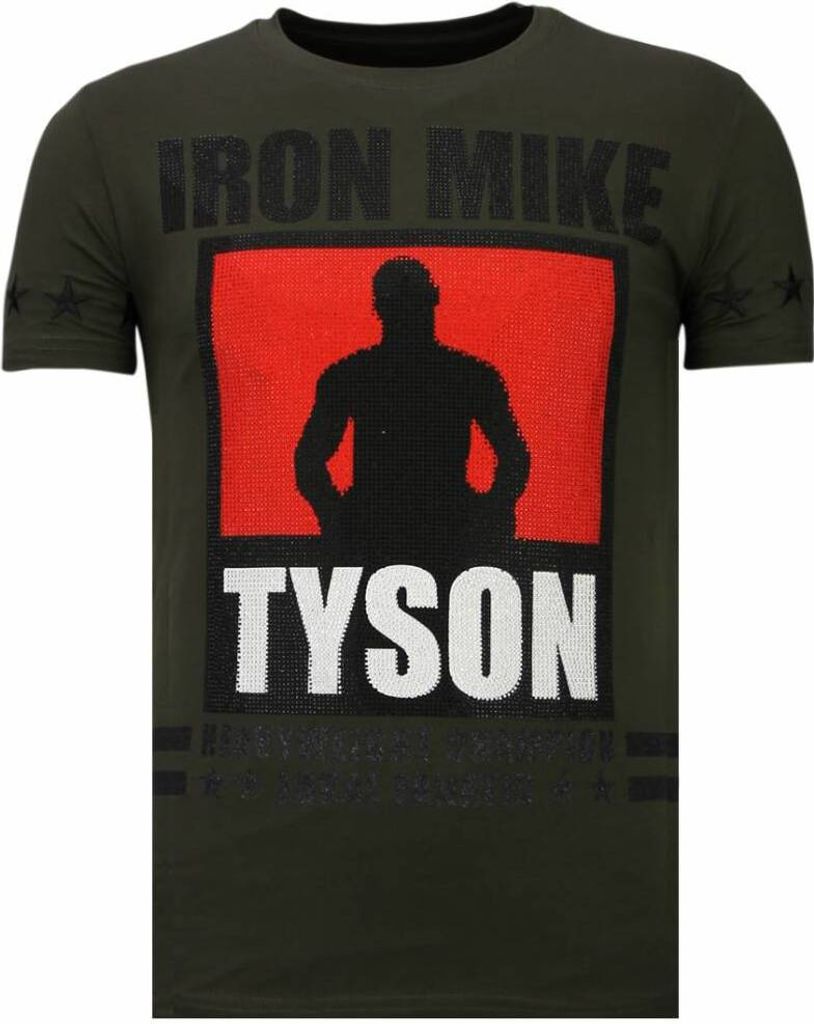 Iron Mike Tyson Strass T - S