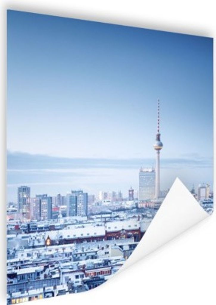 MuchoWow Poster Berlin - Winter - Deutschland 120x160 cm - Wandbilder