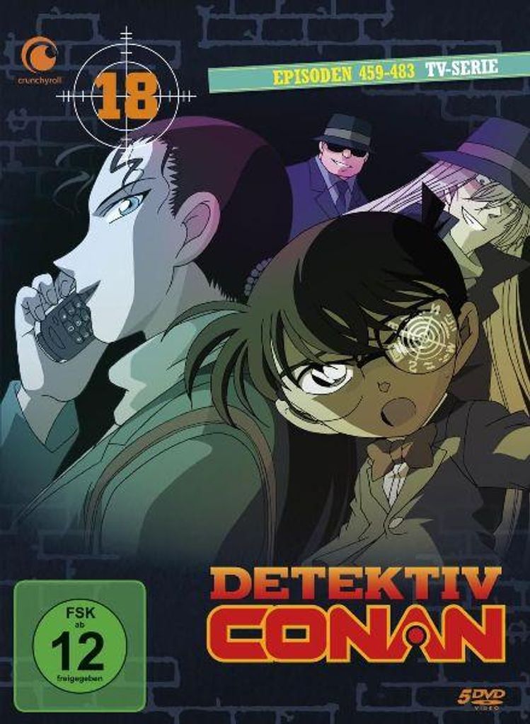 Detektiv Conan - TV-Serie - DVD Box 18 (Episoden 459-483) Produktbild 