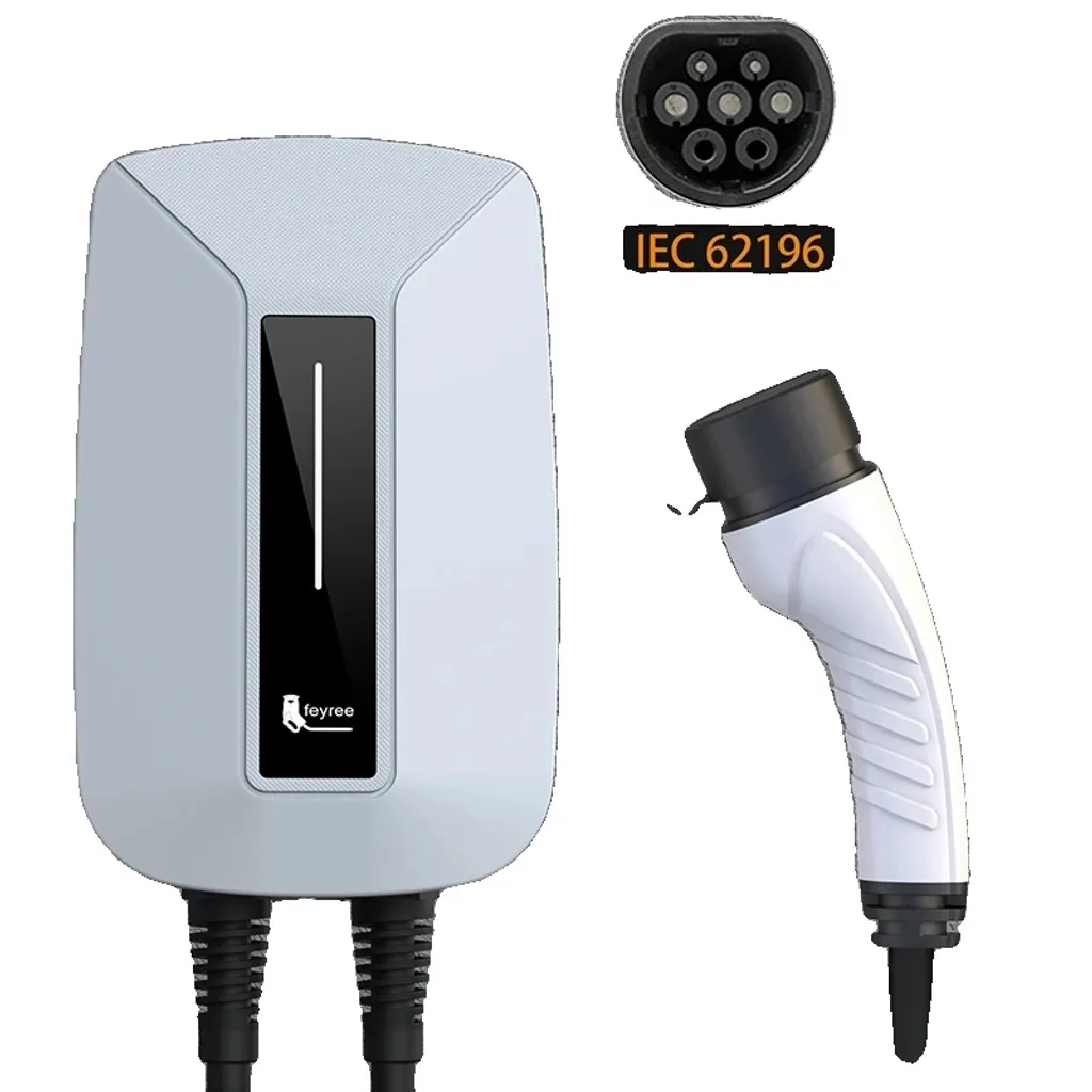 Chargeur Mural EV 7,6kW Type 2 32A Câble 5m : Recharge Rapide à la Maison