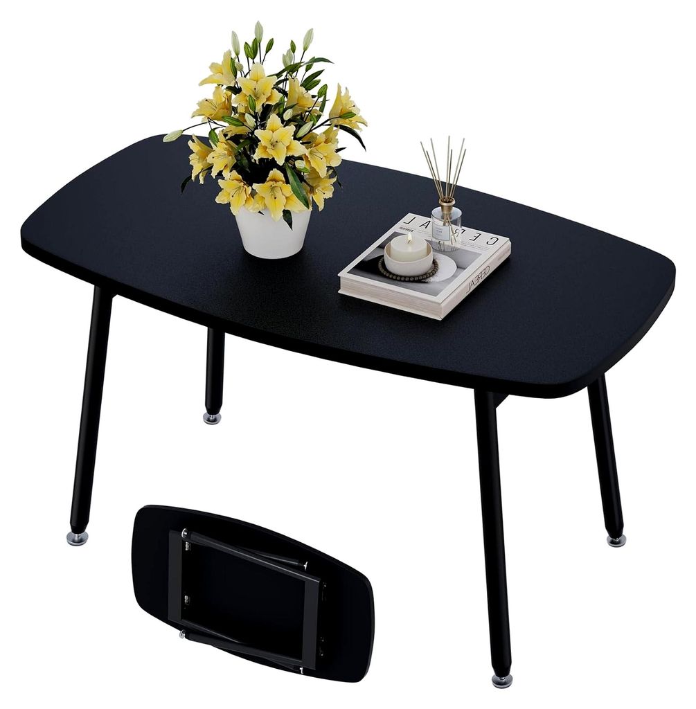 Klappbarer Couchtisch, Gartentisch, Klapptisch für Camping, Balkontisch, kleiner Tisch, Picknicktisch für den Außenbereich, Wohnzimmertisch, 80 ...