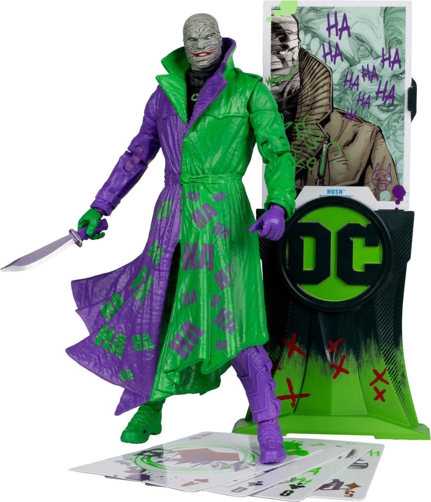 McFarlane Toys - DC Multiverse Actionfigur Hush (Batman: Hush) Jokerized (Gold Label) 18 cm