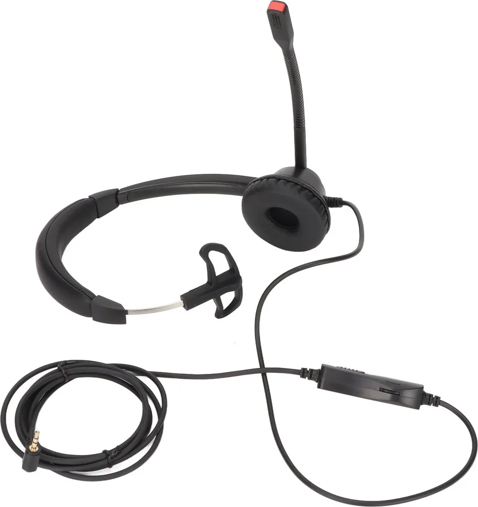 Cuffia Monocassa per Telefono Fisso 2,5mm - Qualità Professionale