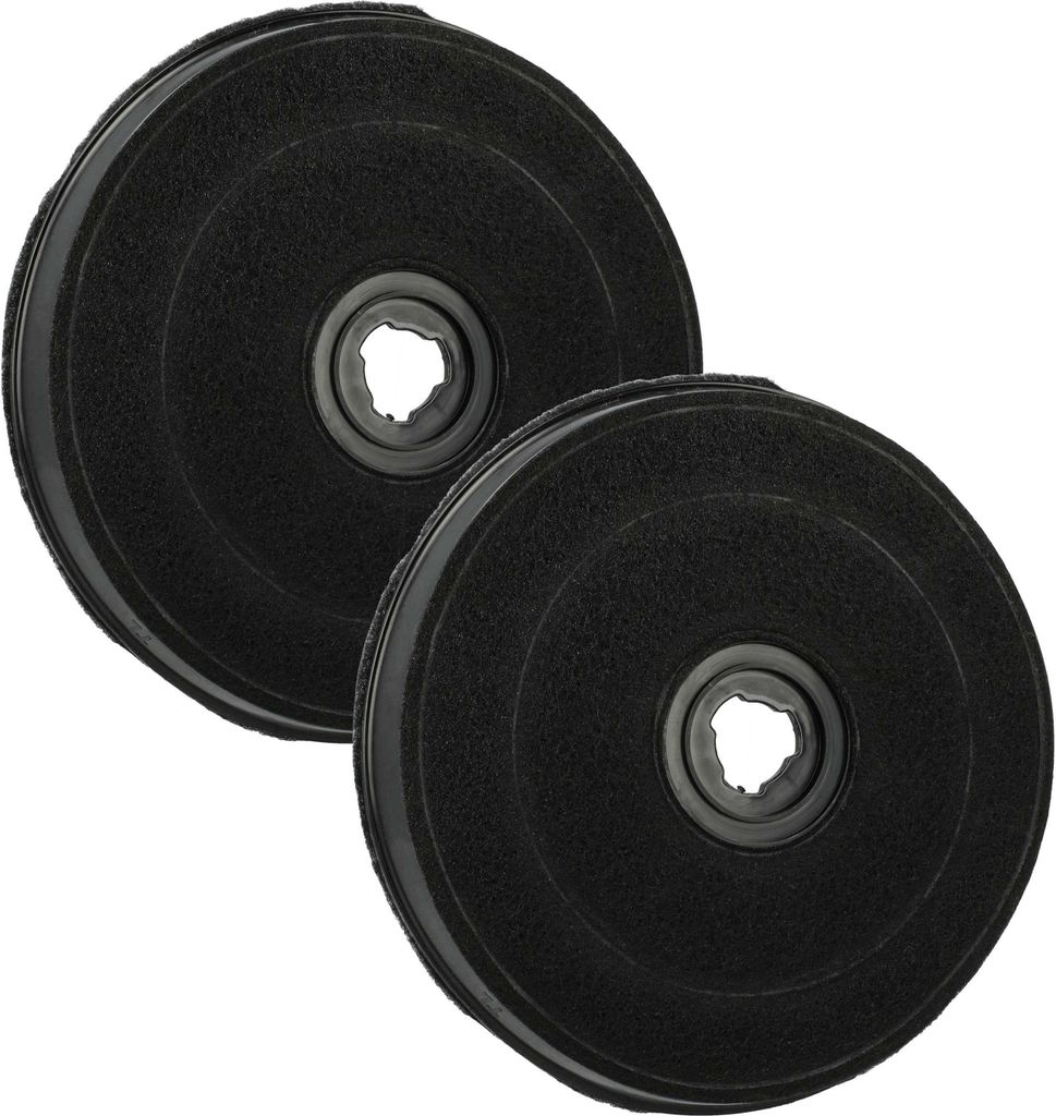 vhbw 2x Aktivkohlefilter kompatibel mit Electrolux 50290656003, 50248527009, 50268163008, 5023403600-7 Dunstabzugshaube - 23 cm
