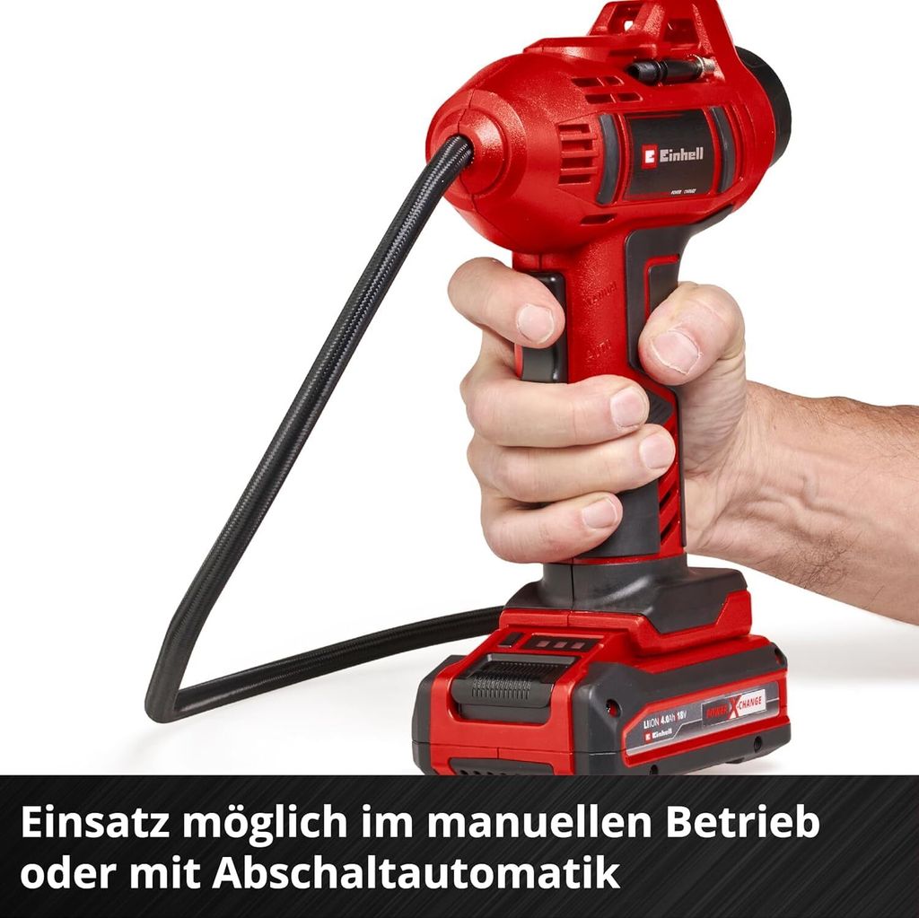 Akumulatorowy kompresor samochodowy Einhell CE-CC 18 Zdjęcie produktu 31