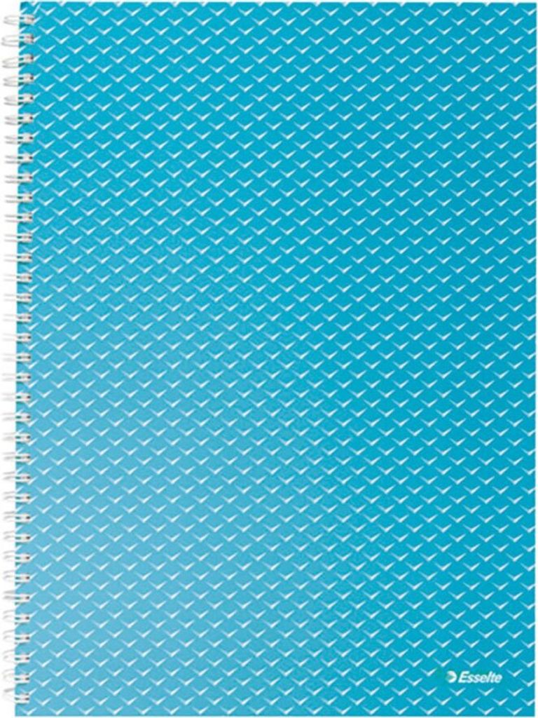 Esselte 628481, Muster, Blau, A4, 80 Blätter, 80 g/m², Liniertes Papier