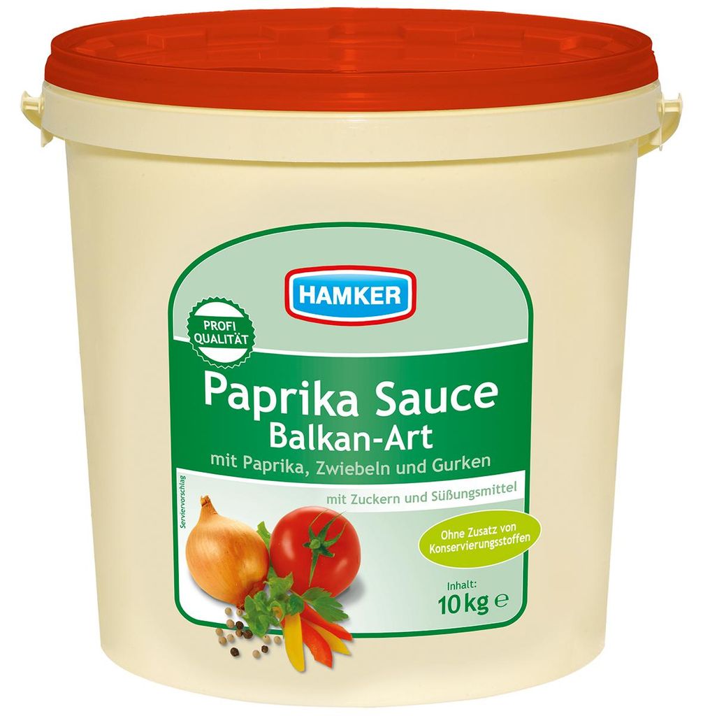 Hamker Salsa alla paprica stile balcanico piccante, Immagine del prodotto 