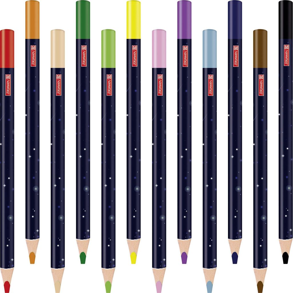 Jumbo Buntstifte 12er Pckg. Robot H