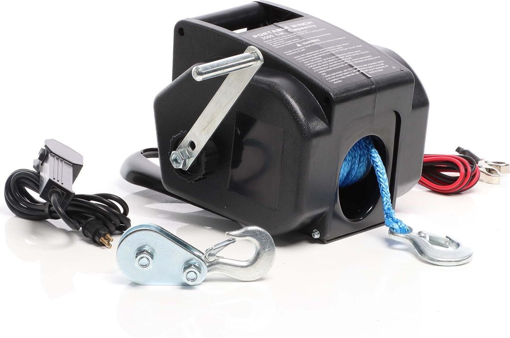 XPOtool Elektrický káblový navijak 12V 350W do 1570 kg, 1,8 Obrázok produktu 