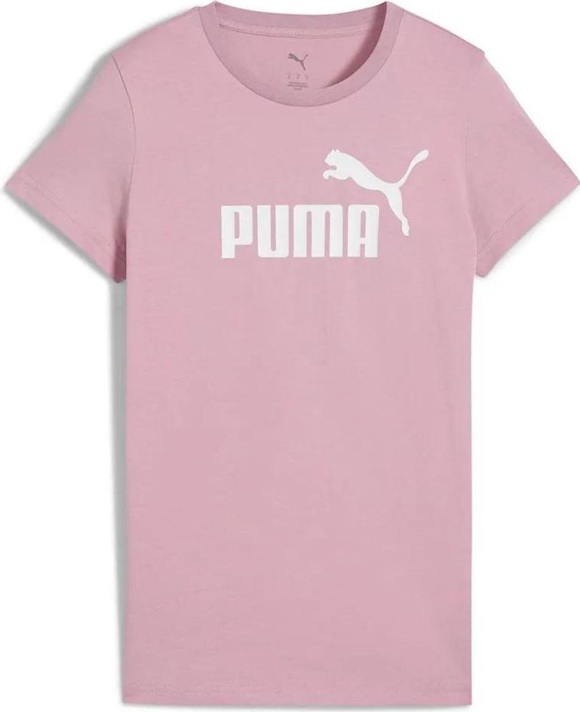 Puma ESS No. 1 Logo Tee (s) - pink, Größe:XL