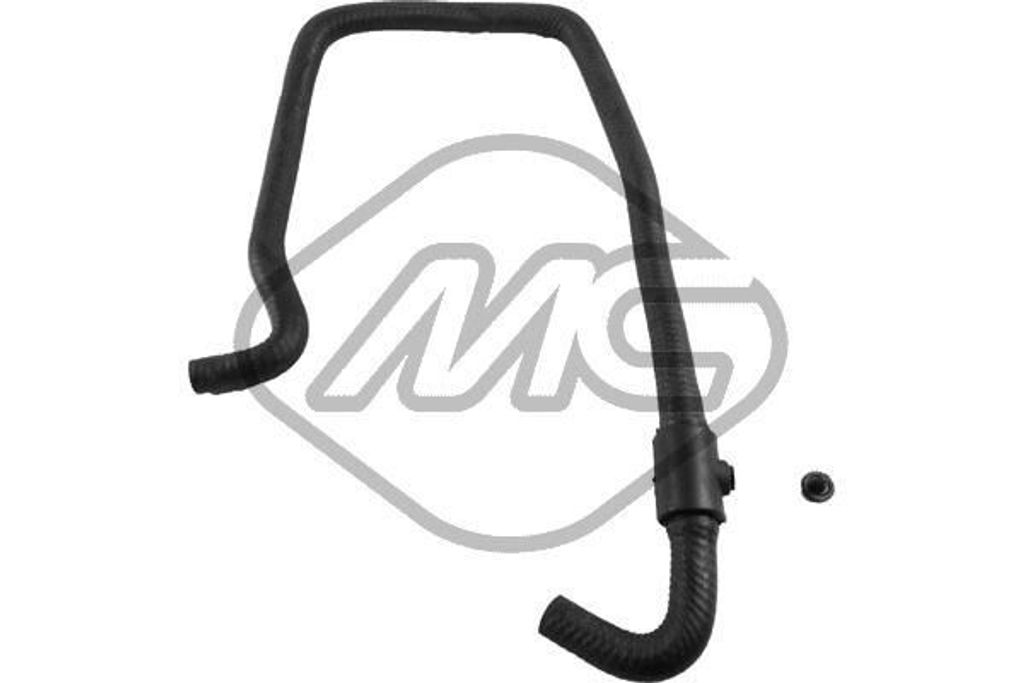 Metalcaucho Wärmetauscher-Schlauch 07677 Links für RENAULT CLIO I (B/C57, 5/357) 0,37kg 370g