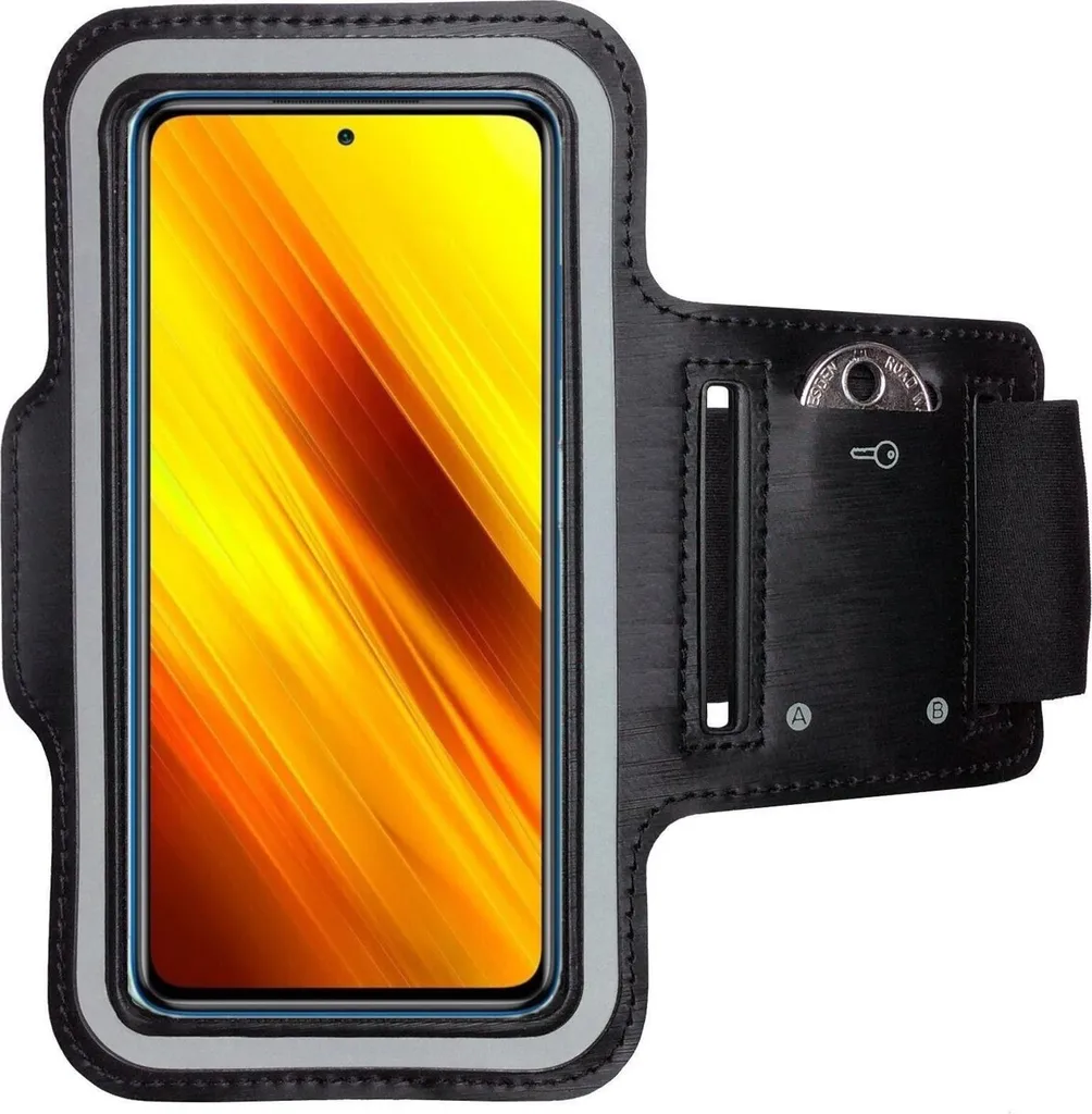 Fascia da braccio sportiva per Xiaomi Poco X3 NFC custodia per telefono cellulare custodia da braccio fitness custodia da corsa