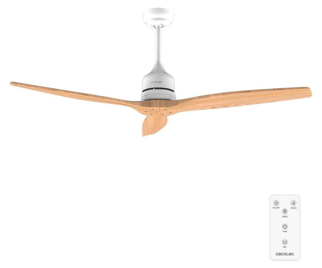 Cecotec Deckenventilator ohne Licht EnergySilence Aero 5270 WhiteWood
